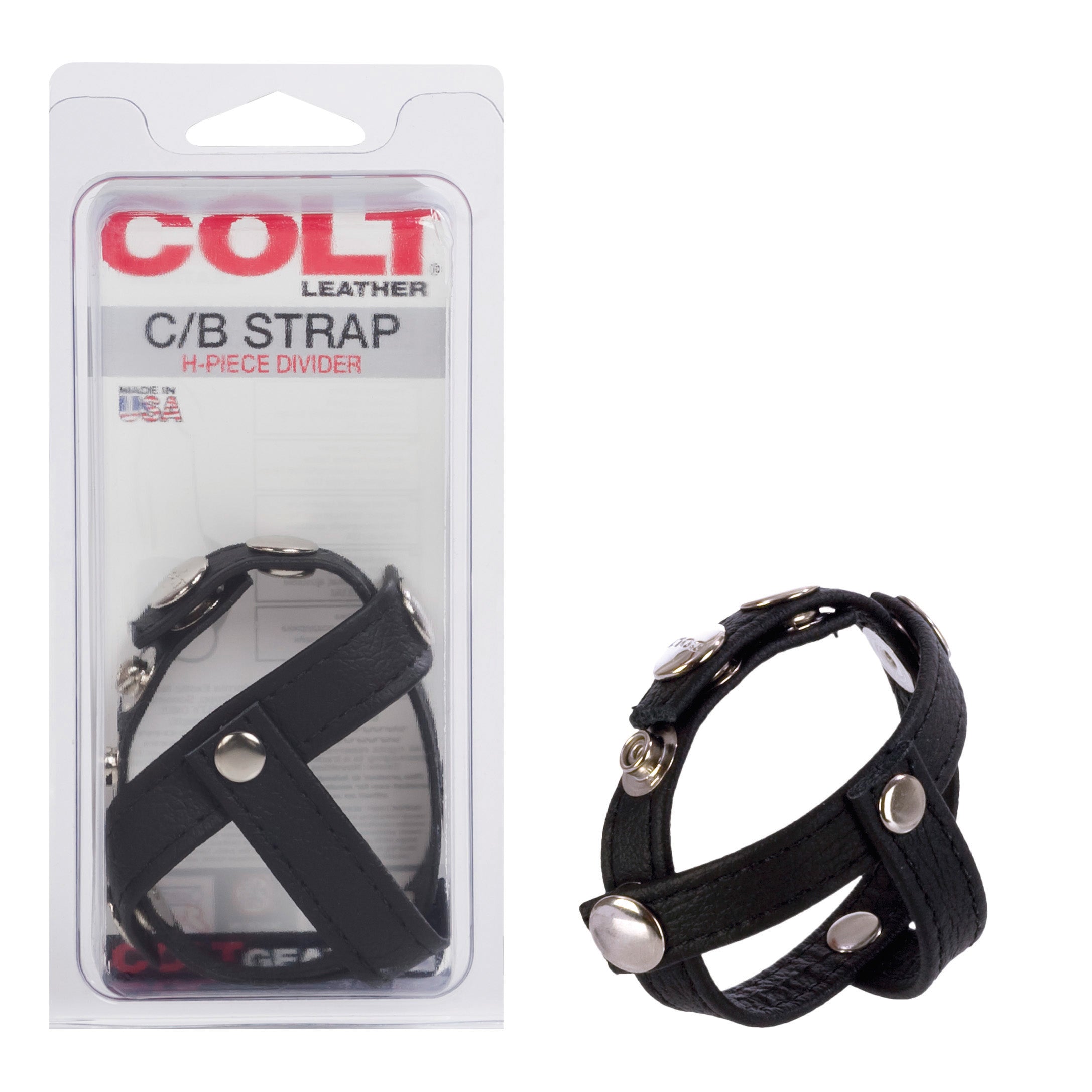 Colt Leather H-Piece Divider Strap – Leather Strap Accessory > Clothes > Mens Leather