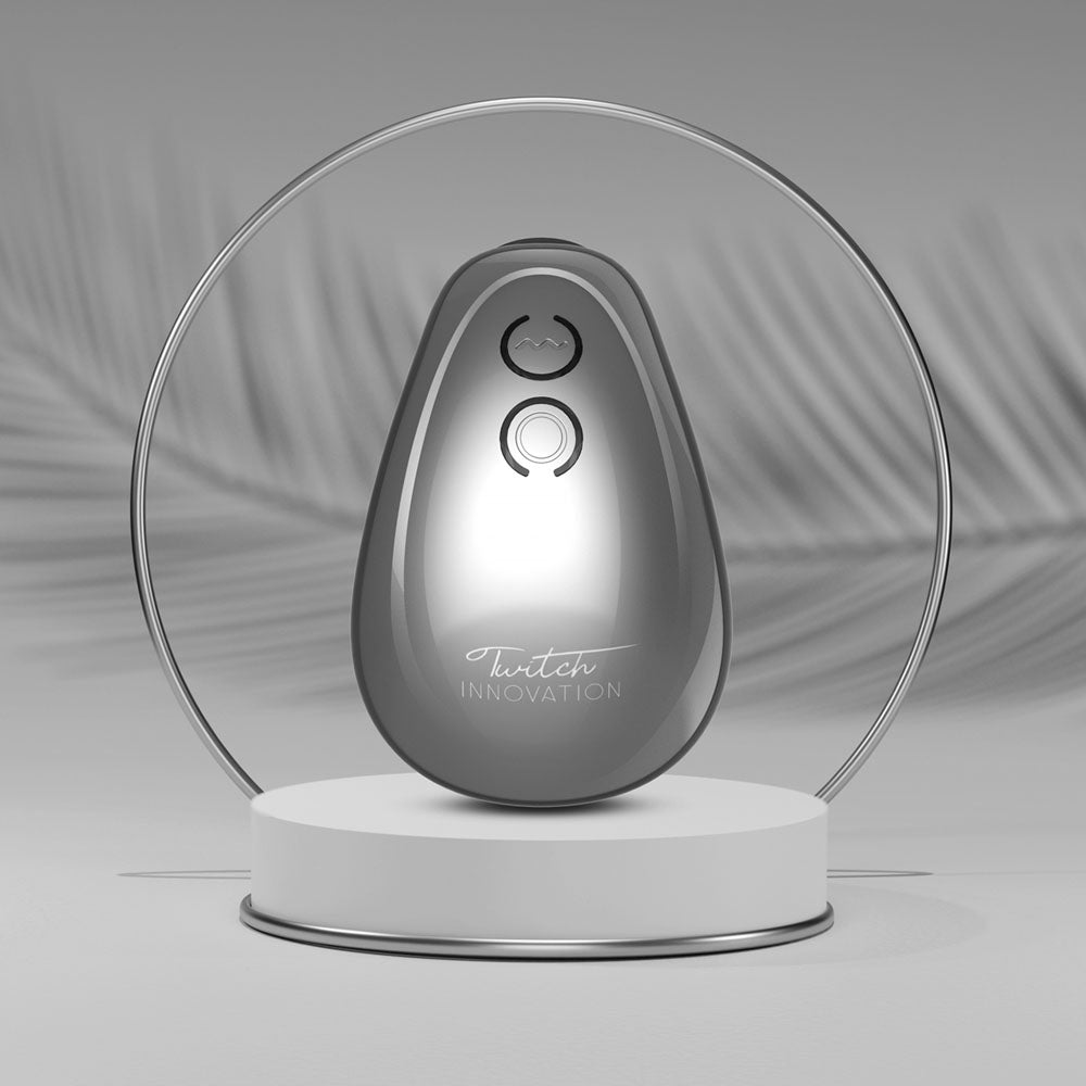Twitch 1 Stimulator with Suction Silver STIMULATORS