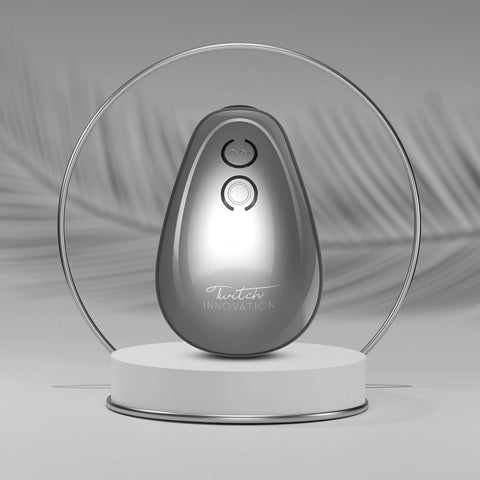 Twitch 1 Stimulator with Suction Silver STIMULATORS