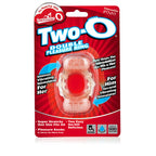 Two-O Vibrating Ring – Dual Motor Stretchy Silicone Couples Vibrator Ring > Cock Ring > Vibrating