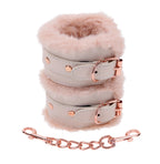 Sex and Mischief Peaches and Cream Fur Handcuffs PeachPuff > Bondage Gear > Restraints