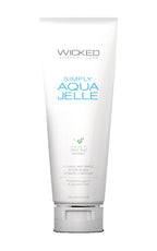 Wicked Simply Aqua Jelle 120ml Water Based Anal Lubricant White > Lube > Anal