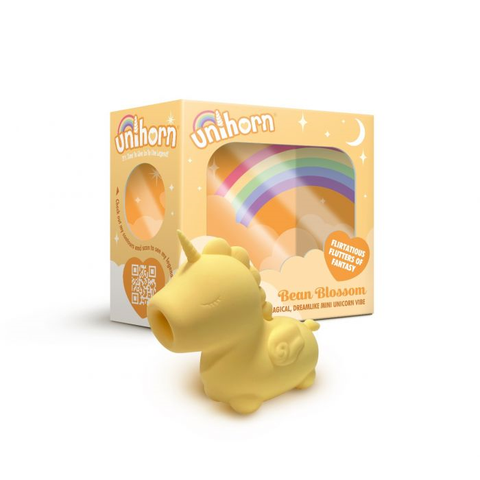 Unihorn Bean Blossom Flickering Tongue Unicorn Vibe Suction Stimulator