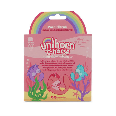 Unihorn Massager C Horse Coral Throb > Vibrators > Unconventional