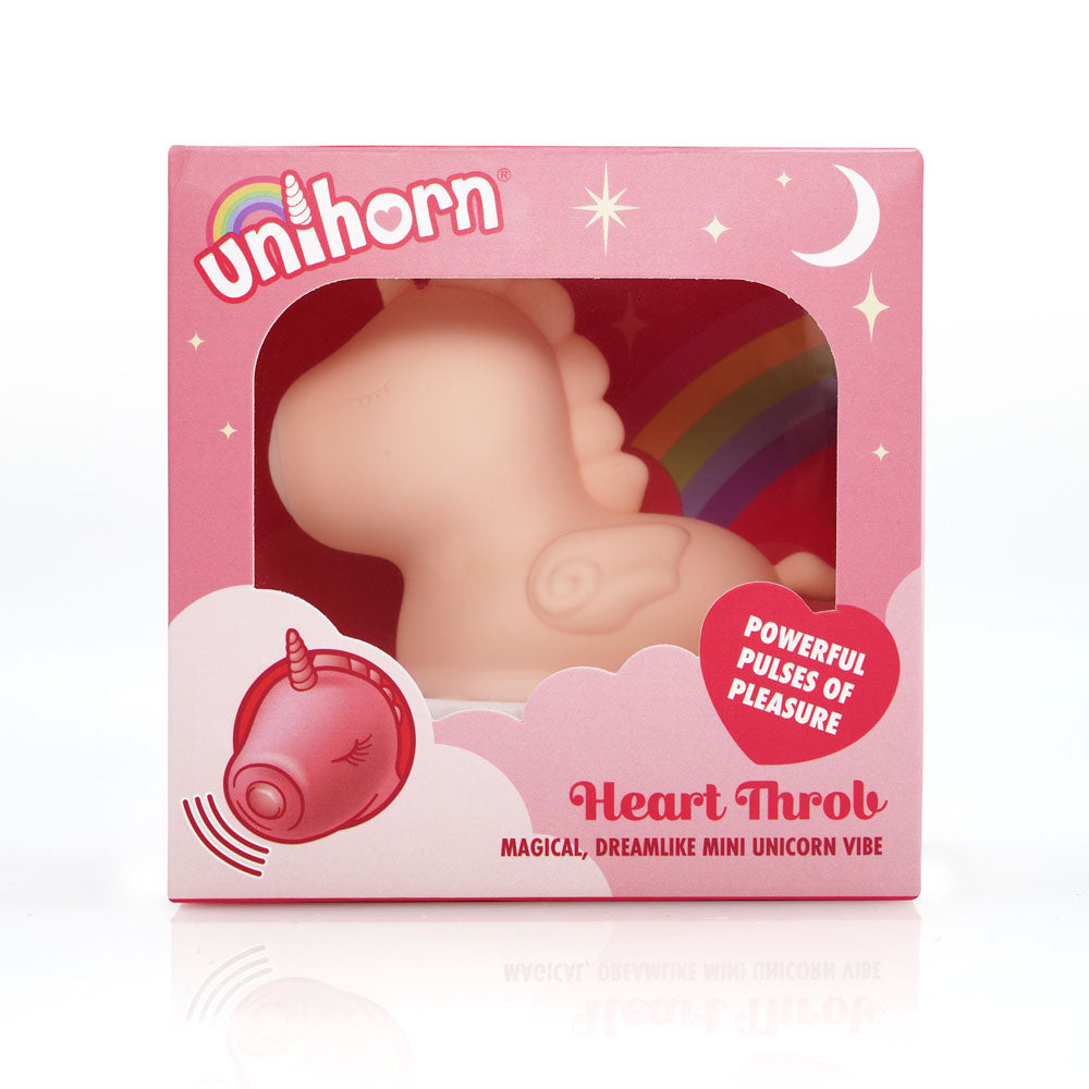 Heart Throb The Pulsing One Mini Vibrator – Silicone, 10 Speeds, Tongue Motion Patterns > Sex Toys For Ladies > Clitoral Vibrators and Stimulators