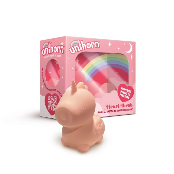 Unihorn Heart Throb Pulsating Unicorn Vibe Rechargeable Toy Suction Stimulator