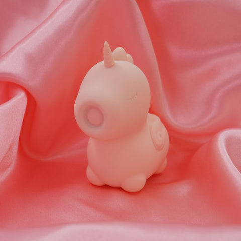 Unihorn Heart Throb Pulsating Unicorn Vibe Toy Suction Stimulator