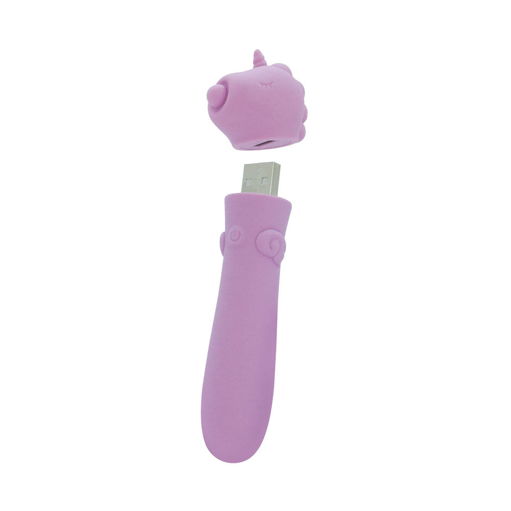 Unihorn USB Bullet Karma Lilac 10 Speed Rechargeable Vibrating Bullet BULLETS & EGGS