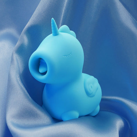 Unihorn Mountn Peak Twirling Tongue Unicorn Vibe Suction Stimulator