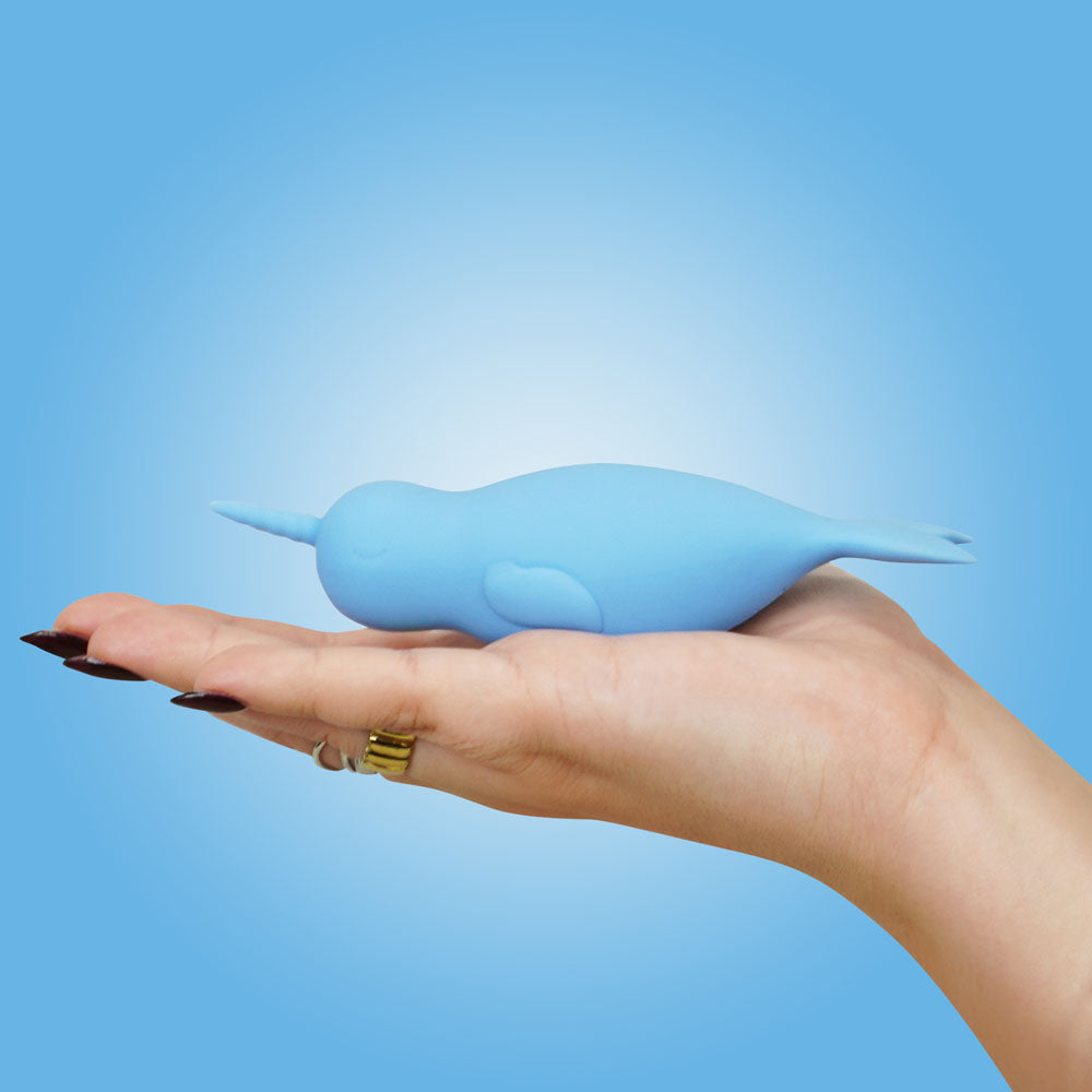Unihorn of the Sea Neigh Mo Narwhal – Luxury Silicone Vibrator > Vibrators > Ladies > Clitoral Vibrators and Stimulators