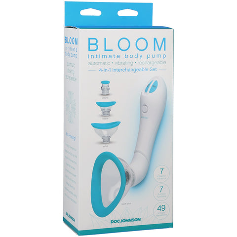 Bloom Intimate Body Pump with Automatic Suction Cup and Vibrator Pumps Female
