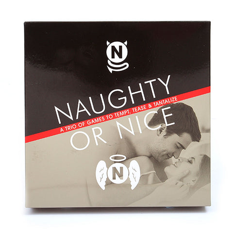 Naughty Or Nice Couples Card Game Trio For Tempting Fun Card Games