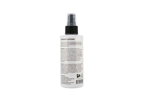 Black Beauty Latex Polish Spray Bottle 7 Ounces 207 mls Toy Cleaners