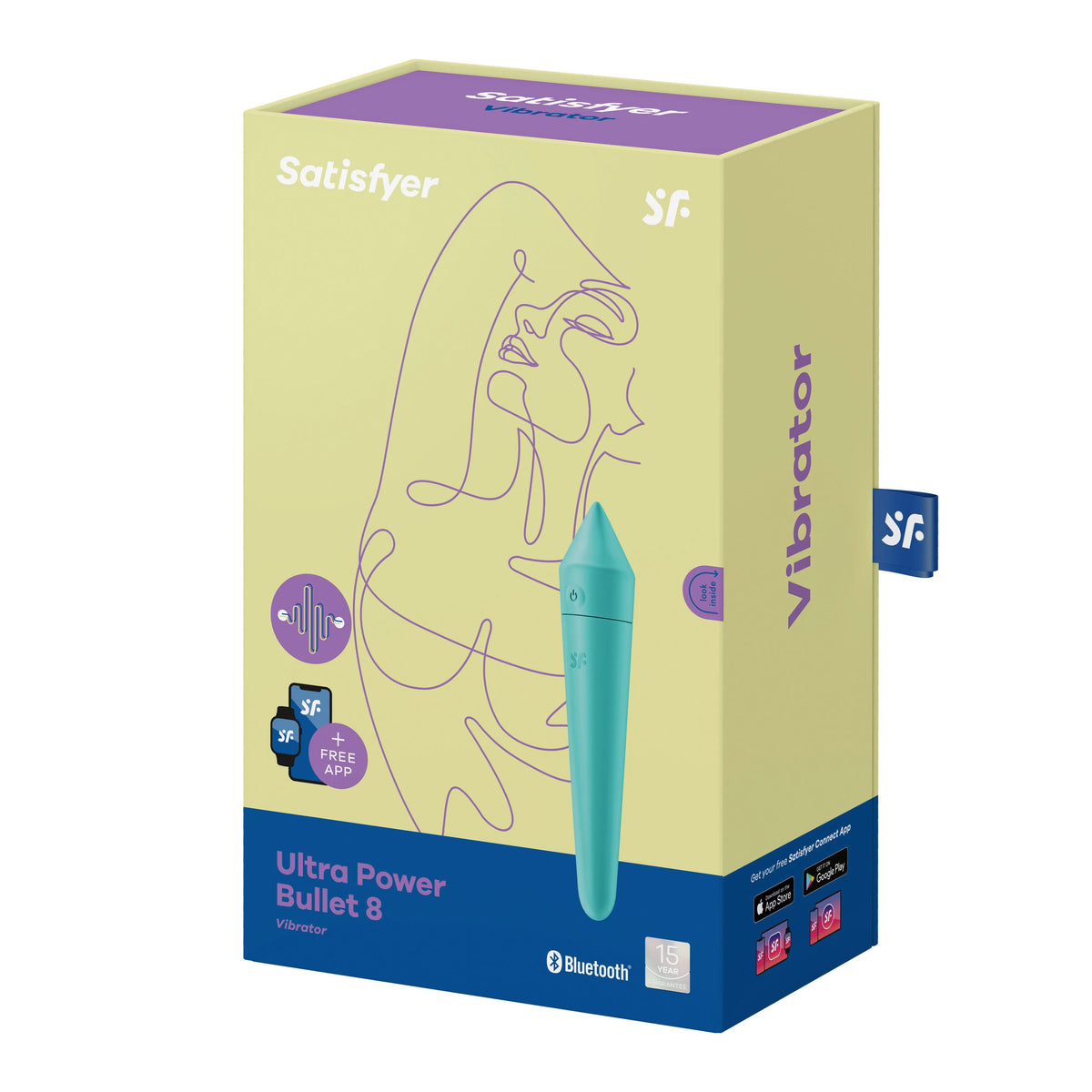 Satisfyer Ultra Power Bullet 8 Waterproof Rechargeable Vibrator > Vibrators > Mini Vibrators