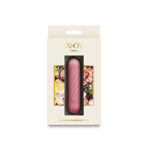 NS Novelties X and Os Embrace (Pink / Purple) – Waterproof Rechargeable Vibrator > Vibrators > Mini Vibrators