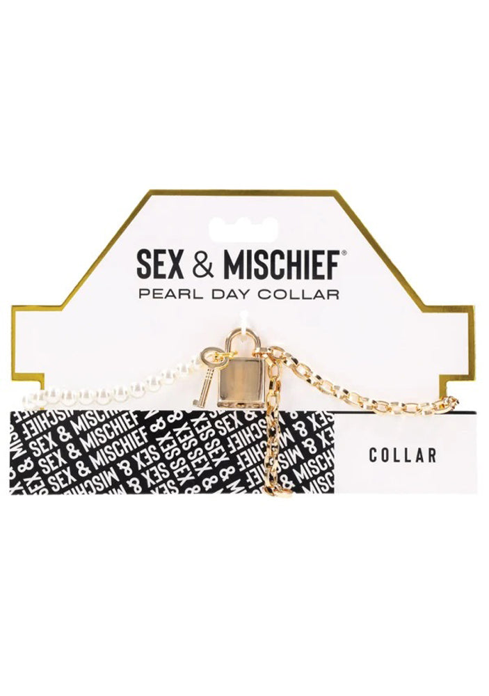 Sex and Mischief Pearl Day Collar > Bondage Gear > Collars & Leashes