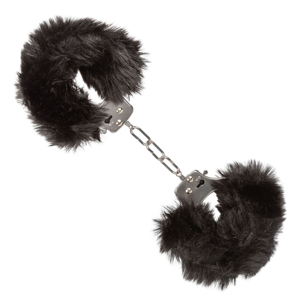Ultra Fluffy Furry Cuffs - Black