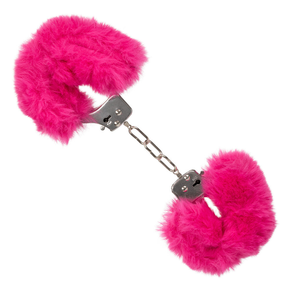 Ultra Fluffy Furry Cuffs - Pink