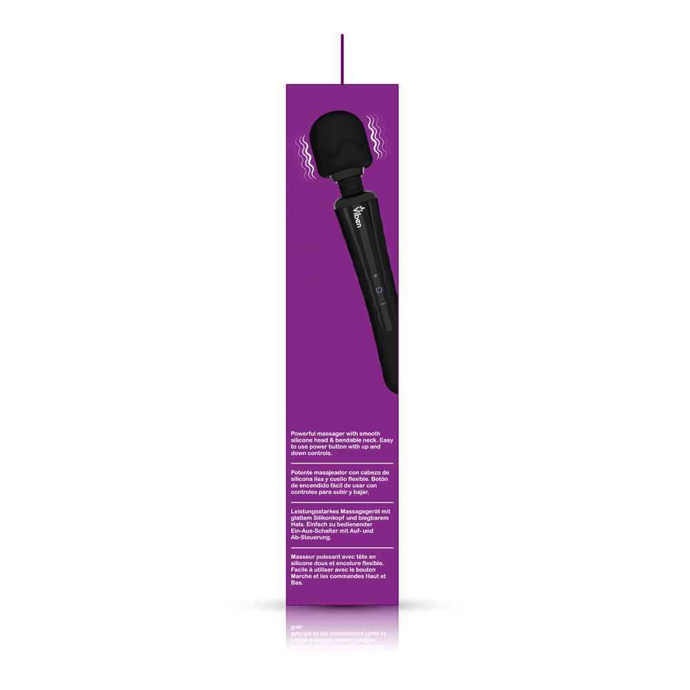 Viben Obsession Wand Massager in Black > Sex Toys > Massage Wands