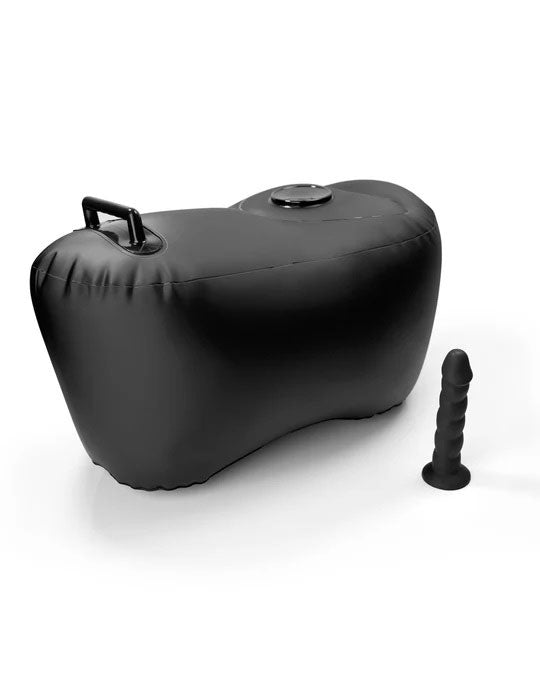 Fetish Fantasy Series Body Dock (Black) – Inflatable Love Seat Secondary image