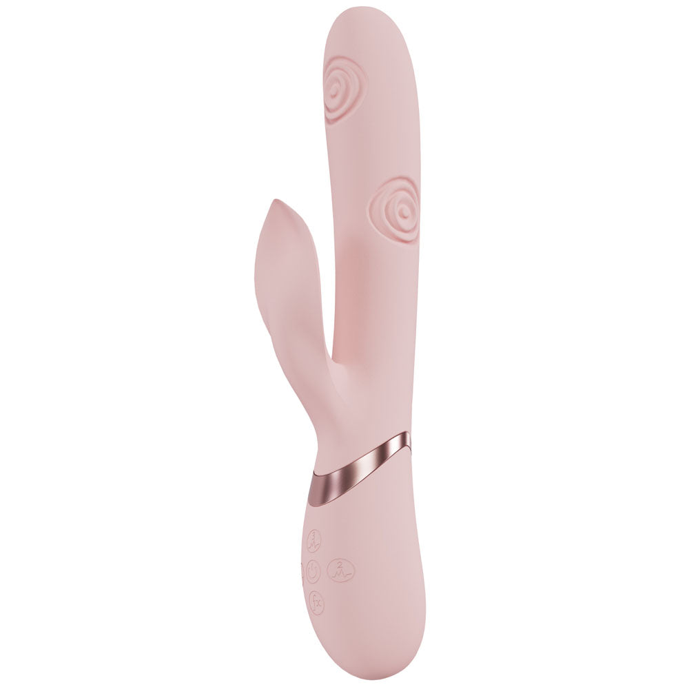 VIVE Fronda - 25 cm USB Rechargeable Tapping Rabbit Vibrator VIBRATORS-RABBIT
