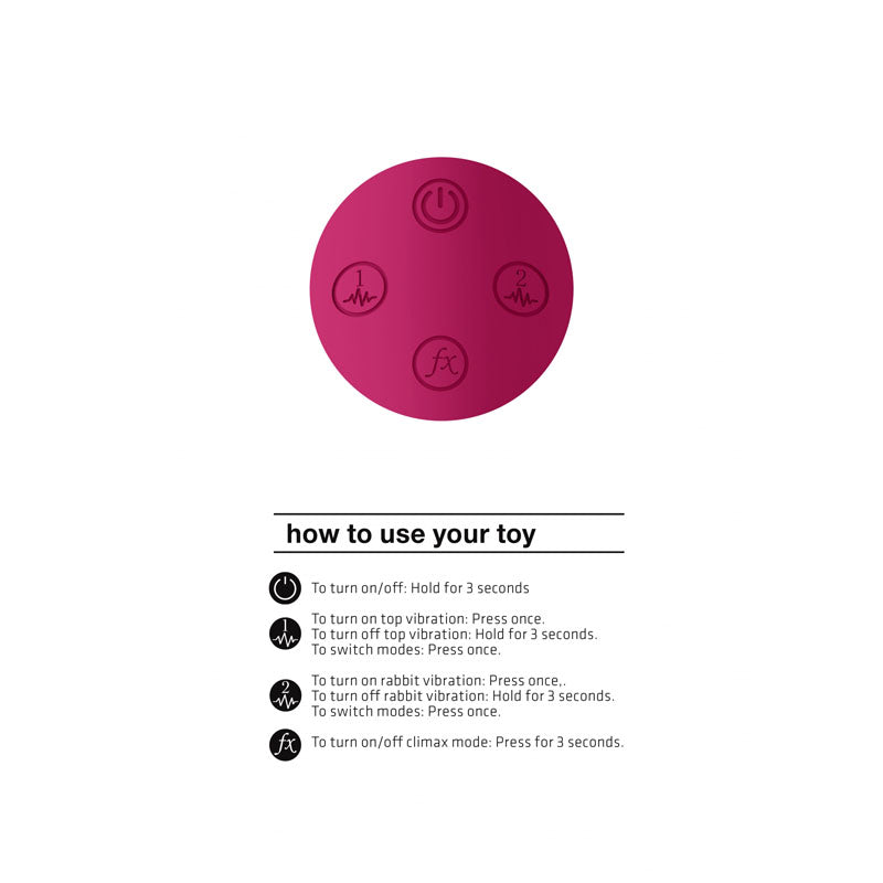Vive Zosia 21.3 Centimeter Rabbit Vibrator > Vibrators > Ladies > Rabbit