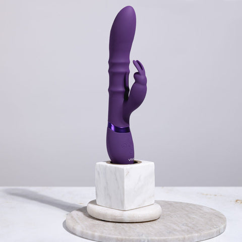 Vive Sora G-Spot Rabbit Vibrator Purple VIBRATORS-RABBIT