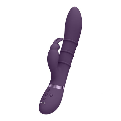 Vive Sora G-Spot Rabbit Vibrator Purple VIBRATORS-RABBIT
