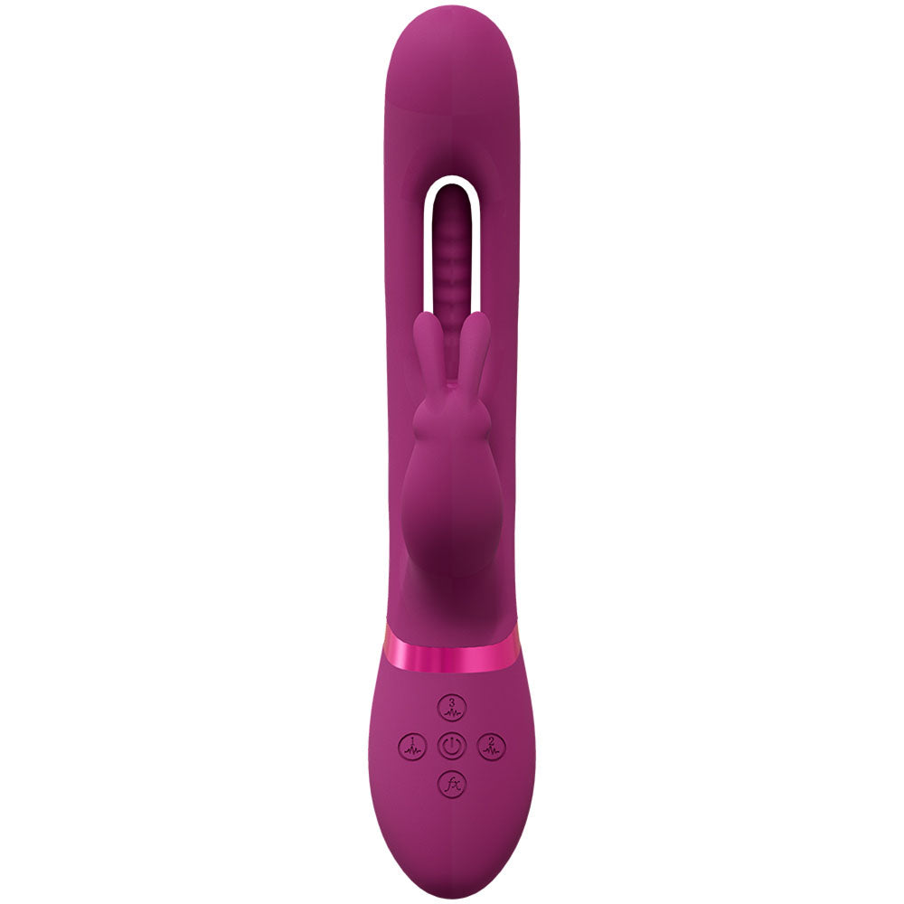 VIVE Mika (USB Rechargeable) – 23.2 cm Rabbit Vibrator with Flapping Shaft > Vibrators > Ladies > Rabbit
