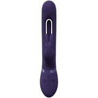 Vive Mika Flapping Tongue Rabbit Vibrator Deep Purple > Vibrators > Ladies > Rabbit