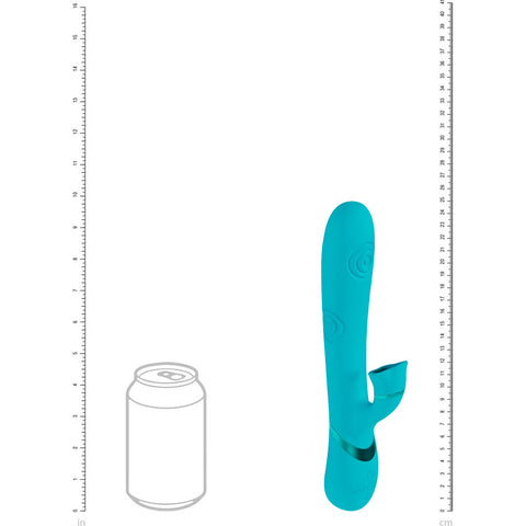 VIVE Fiore - 25 cm USB Rechargeable Tapping Rabbit Vibrator VIBRATORS-RABBIT