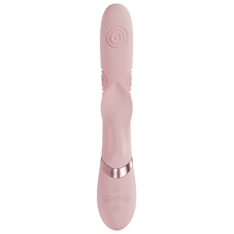 VIVE Fronda - 25 cm USB Rechargeable Tapping Rabbit Vibrator VIBRATORS-RABBIT