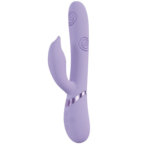 VIVE Pallina 25 cm USB Rechargeable Tapping Rabbit Vibrator VIBRATORS-RABBIT