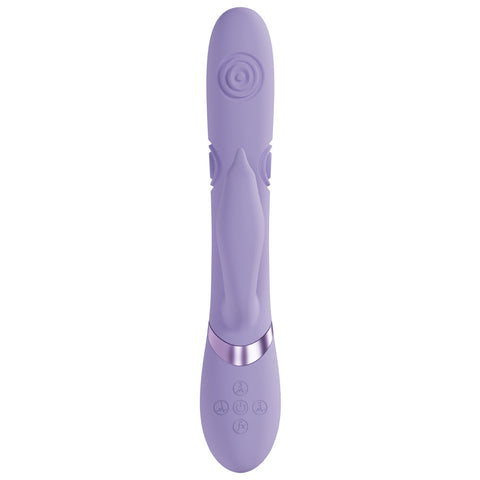 VIVE Pallina 25 cm USB Rechargeable Tapping Rabbit Vibrator VIBRATORS-RABBIT