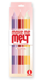 The 9's Make Me Melt Drip Candle 3-Pk - Pastel Drip Candles > Candles > Drip
