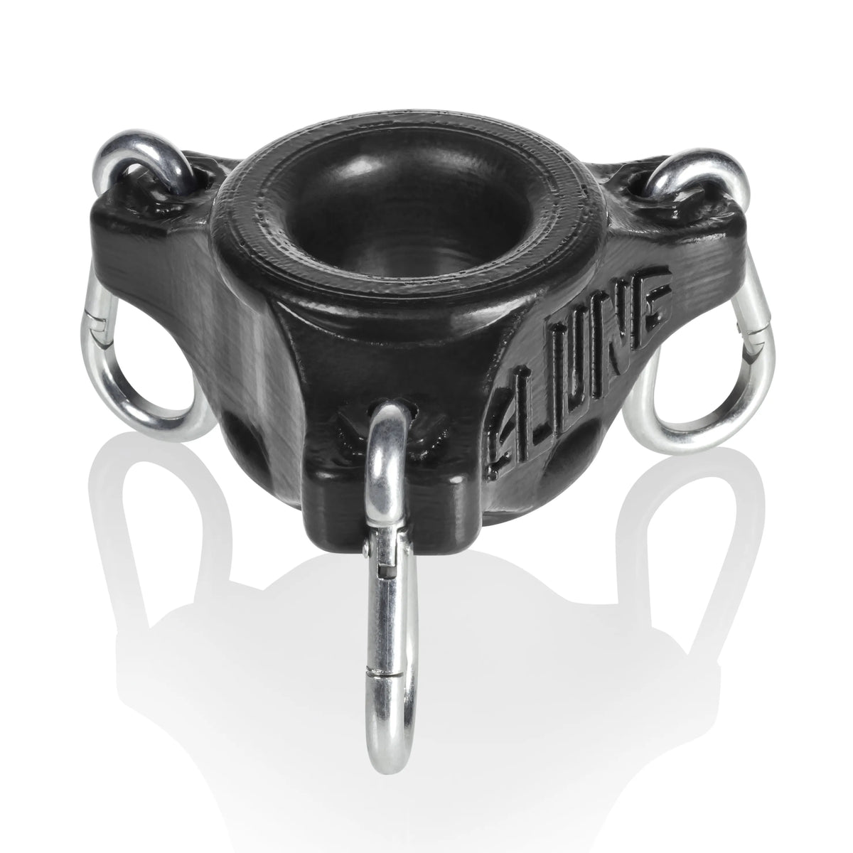 Slung Ballstretcher With Three 2 Inch Carabiners – Ballstretcher > Sex Toys For Men > Ball Stretchers