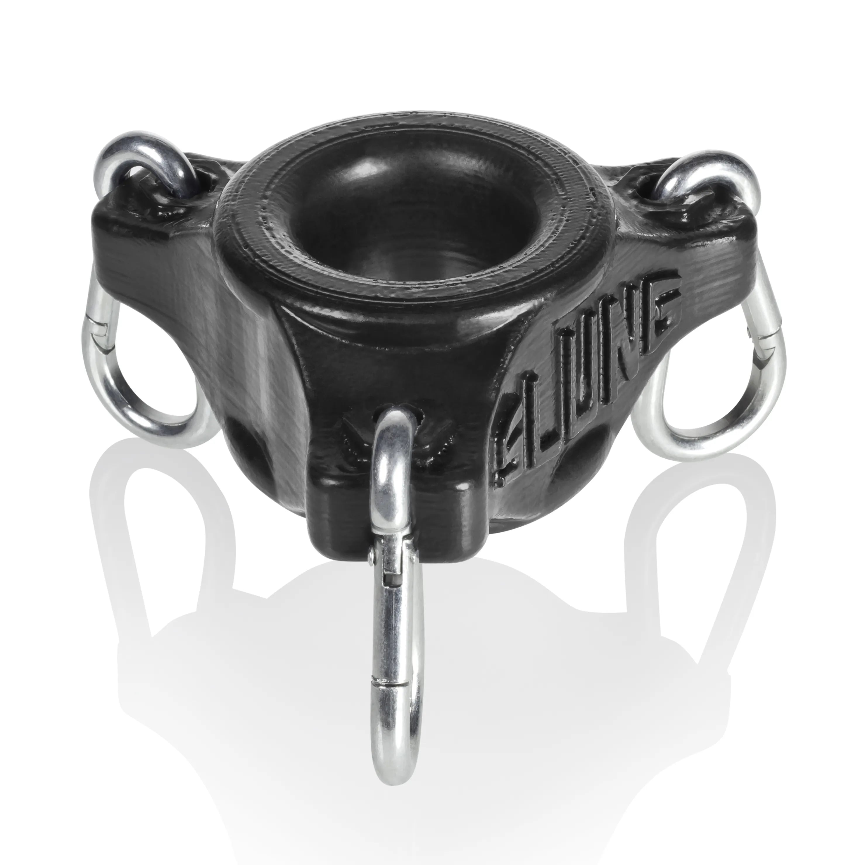 Slung Ballstretcher With Three 2 Inch Carabiners – Ballstretcher > Sex Toys For Men > Ball Stretchers