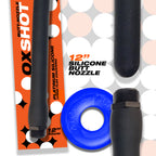 Oxshot Butt Nozzle 12 Inch Deep-Reach Power Wash Shower Hose Cleaning Tool > Essentials > Douches