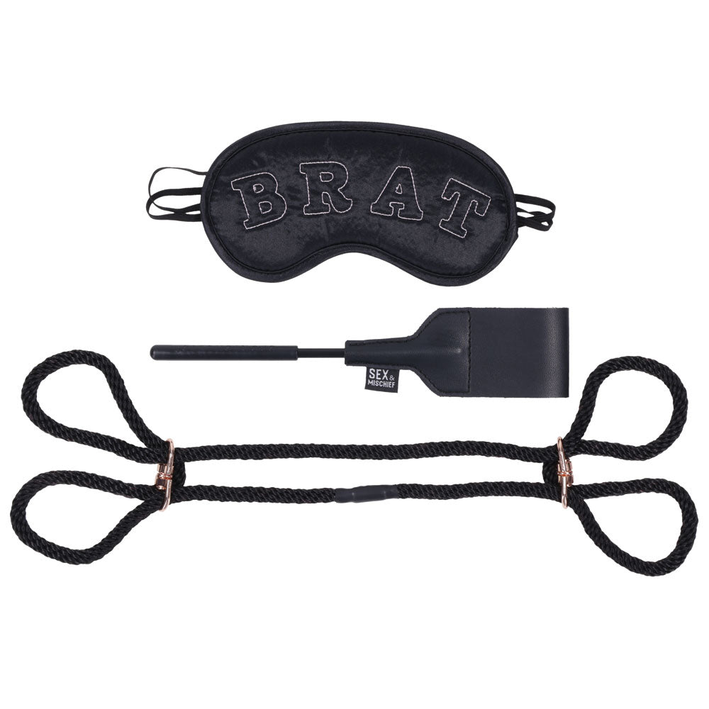 Sex and Mischief Knotty Brat Kit for Playful Exploration and Adventure > Bondage Gear > Restraints