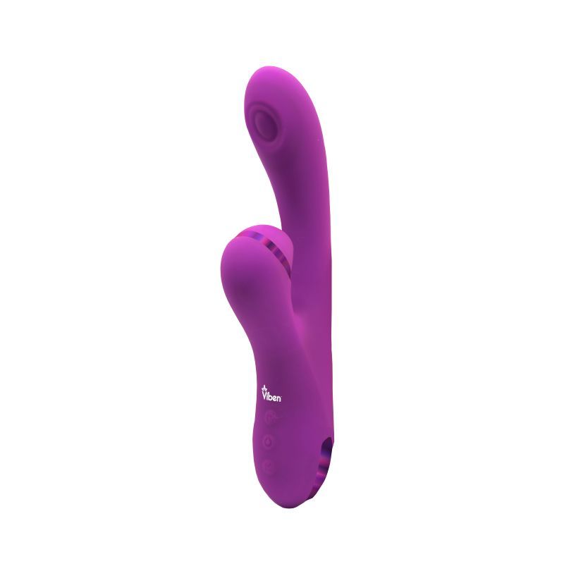 Viben Dazzle Thumping Rabbit in Berry > Vibrators > Ladies > Rabbit Main image