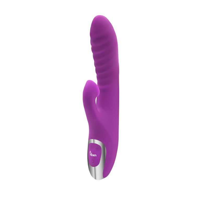 Viben Frenzy Suction Rabbit Vibe in Berry > Vibrators > Ladies > Rabbit Main image