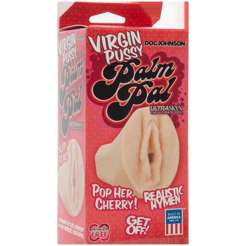 Virgin Palm Pal Male Masturbator Pocket Sleeve Realistic Strokers - Manual