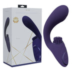 Vive Gen Pulse Wave Vibrator with Stimulating Bristles Deep Purple > Sex Toys For Ladies > G-Spot Vibrators