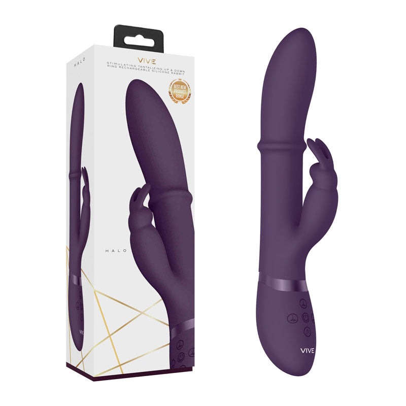 Vive Halo 24.5 Centimeter Rabbit Vibrator > Vibrators > Ladies > Rabbit Main image