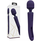 Vive Kiku Double Ended Vibrating Wand and Flapping Massager Purple > Sex Toys > Massage Wands
