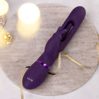 Vive Mika Flapping Tongue Rabbit Vibrator Deep Purple > Vibrators > Ladies > Rabbit