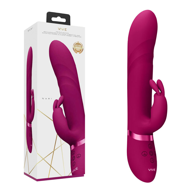 Vive Nari Rabbit Vibrator Pink > Vibrators > Ladies > Rabbit Main image