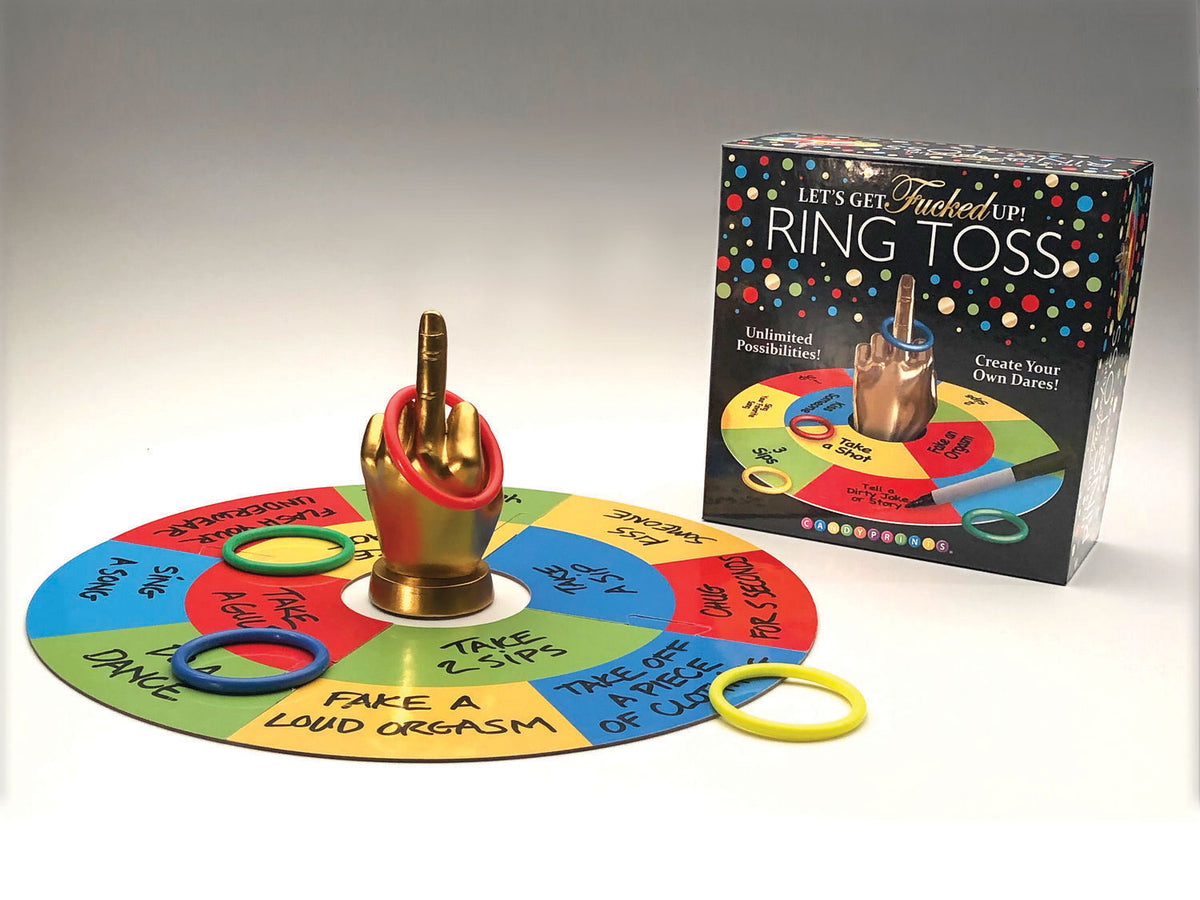 Lets Get Fucked Up Ring Toss Adult Party Game > Novelties > Bachelor & Bachelorette Items