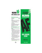 Numb AF Mint Flavoured Anal Numbing Cream 44ml Tube > Lube > Anal