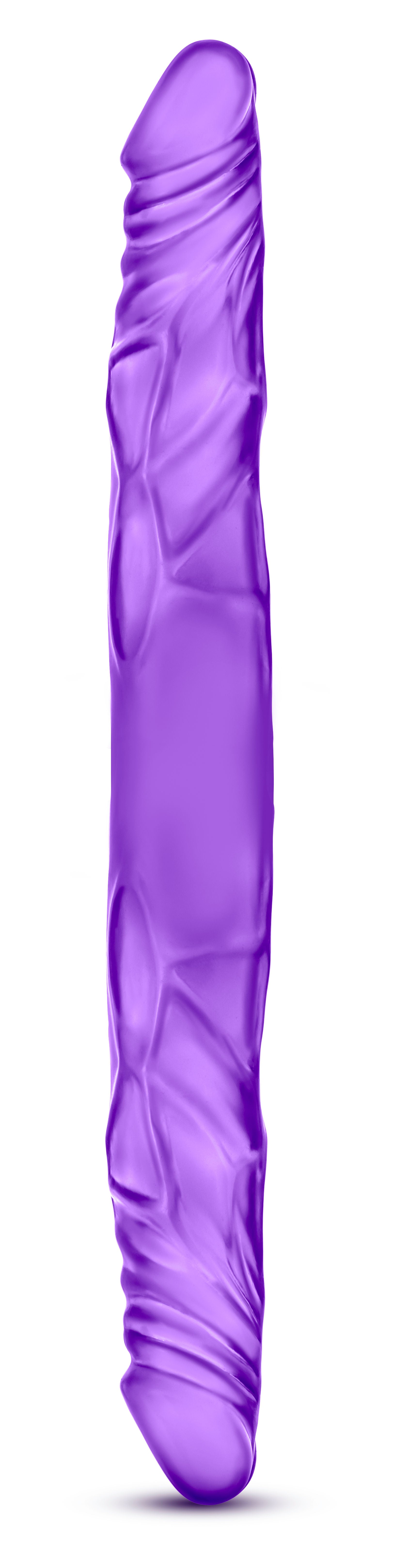 B Yours 14 Inch Double Dildo Purple > Dildos > Double Dildos